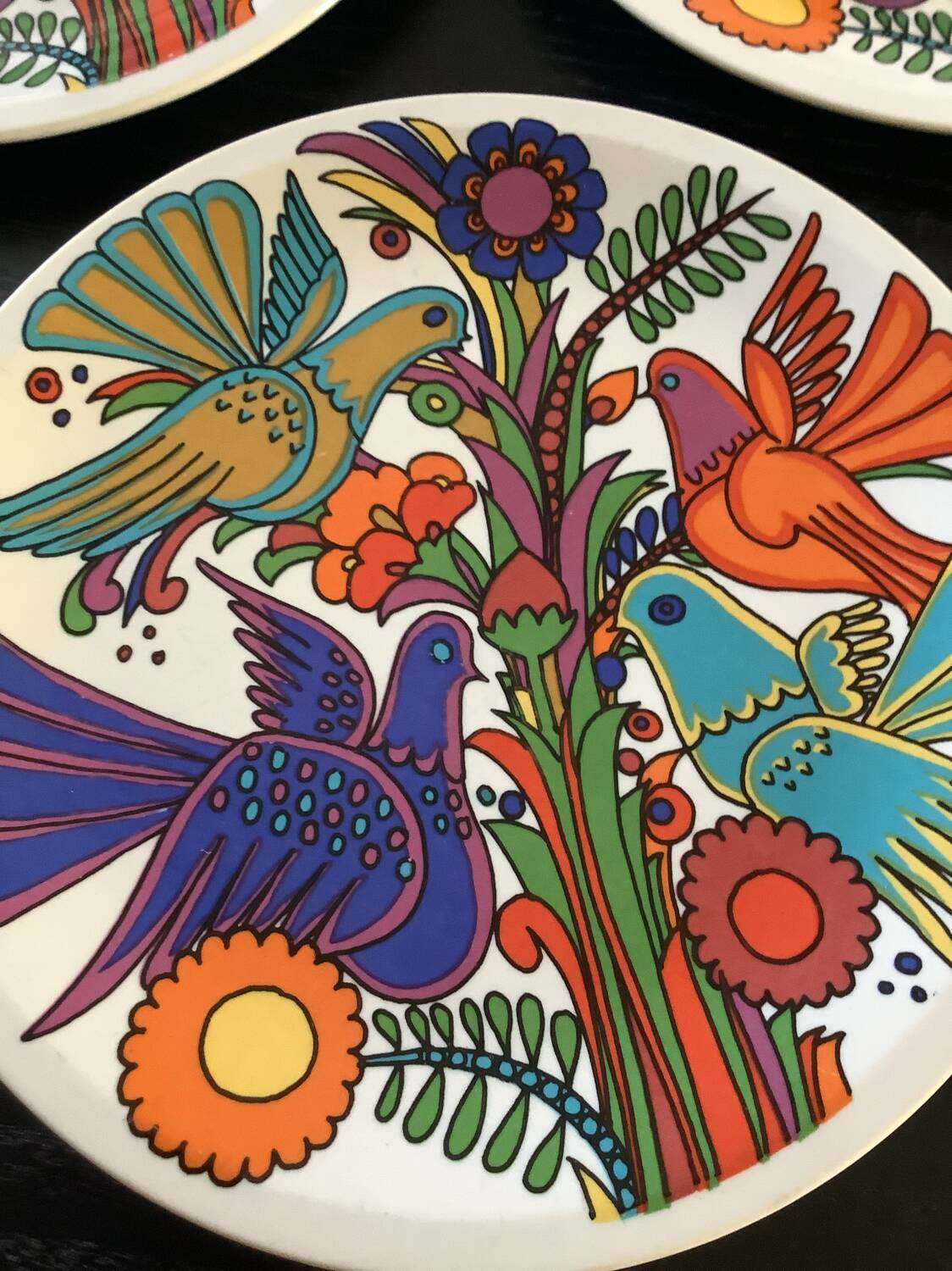 Set of 5 Acapulco plates by Villeroy & Boch