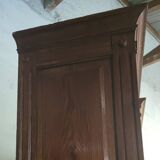 Solid oak library late 19th century around 1890