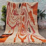 Handmade wool rug from Morocco 3 x 2 m