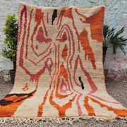 Tapis artisanal en laine du Maroc 3 x 2 m