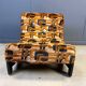 Seventies brutalist lounge chair, 1970s