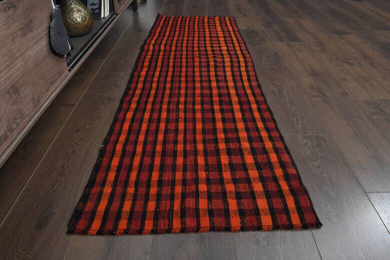 Turkish flat-woven hallway rug 59x189 cm