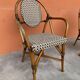 4 chaises Bistrot Parisienne Paris Rotin & scoubidou