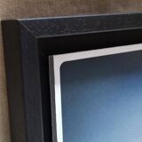 Art photo mounted in American crate