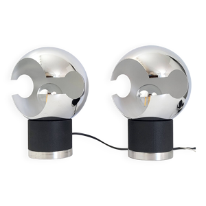 Paire de lampes space - 1960