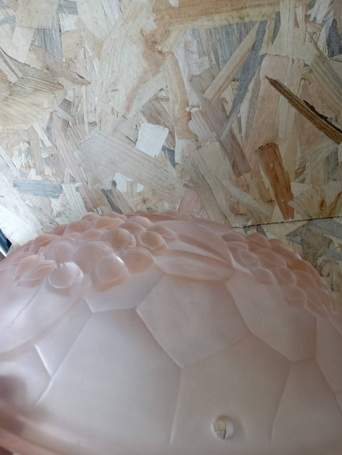 Art Deco chandelier bowl