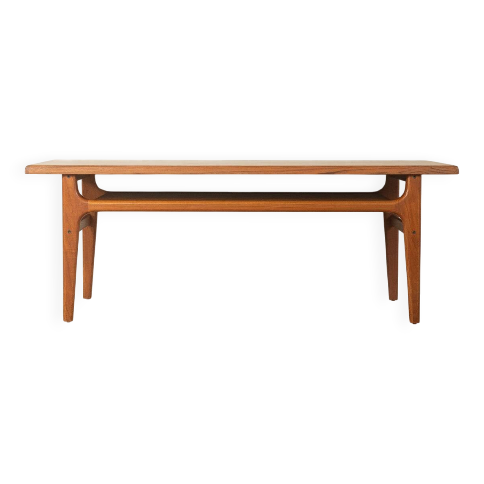 Mid-century coffee table in teak by Niels Bach A/S (1960s)