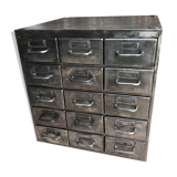 Furniture industrial metal business Flambo, 15 drawers