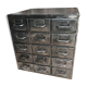 Furniture industrial metal business Flambo, 15 drawers