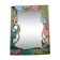 Miroir en bois sculpté " Le Paon"