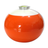 Cooler - 1970 orange and white ice bucket