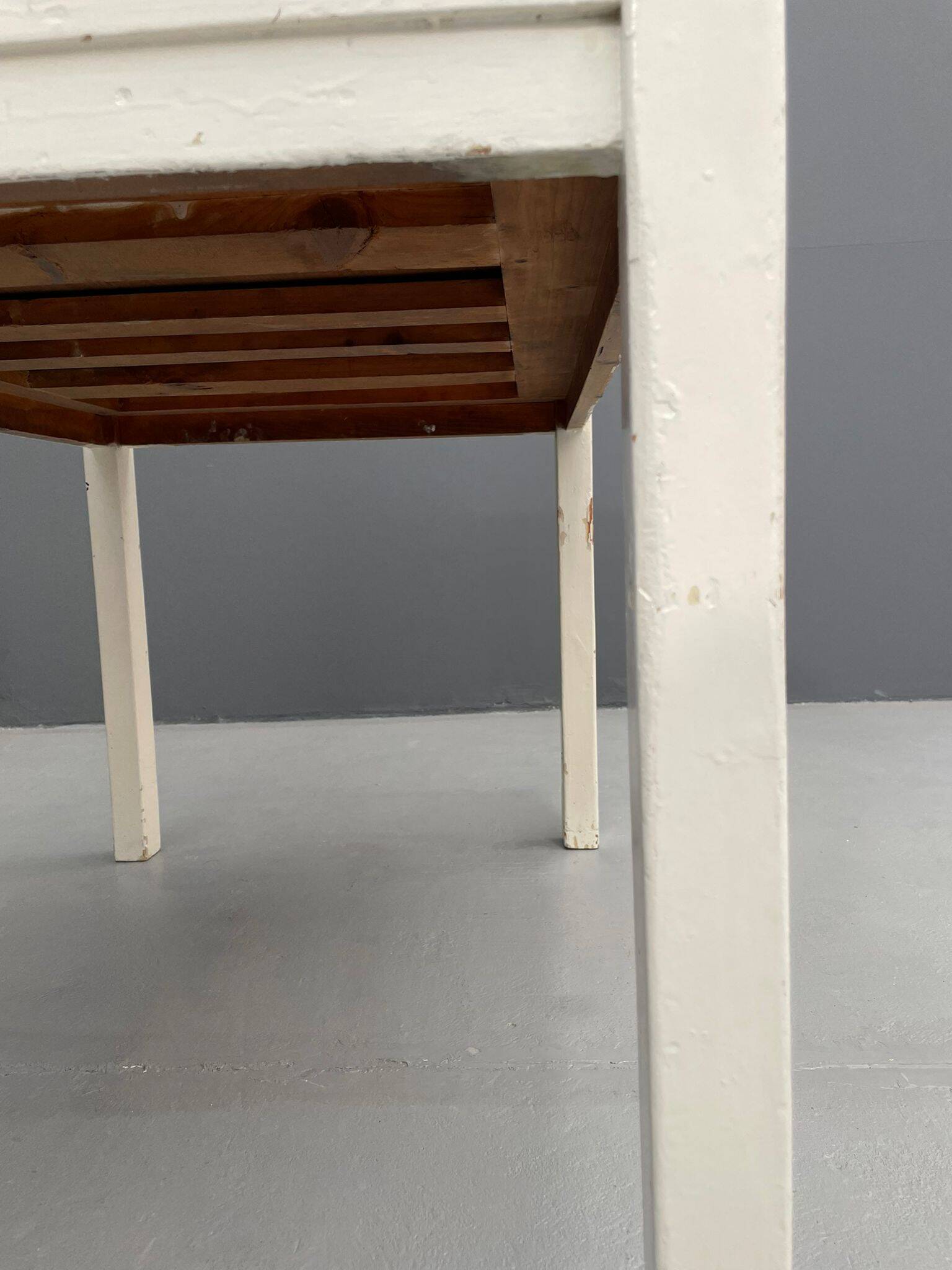 Vintage Writing Desk with Drawer, Czechoslovakia, ca. 1950s–60s