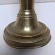Pair of old brass candlesticks