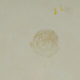 Plat rond terre de fer