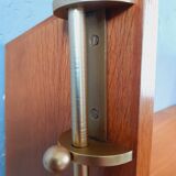 Wall-mounted oak desk from the 1950s.