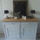 Buffet art déco en chêne