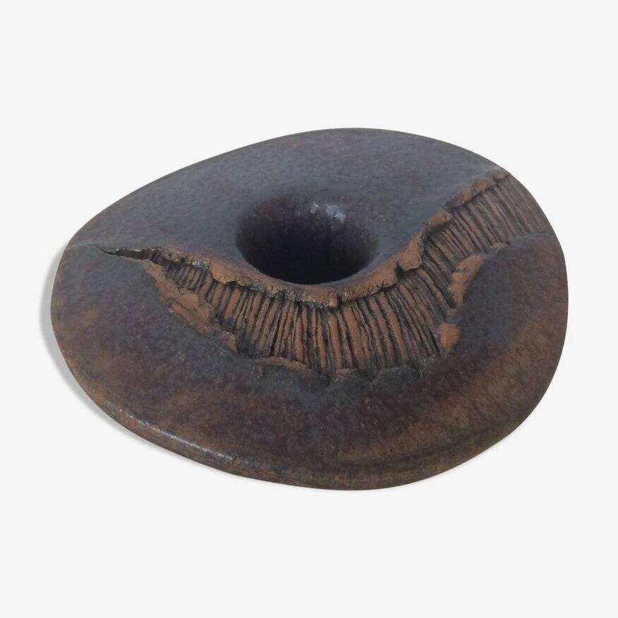 Vintage ceramic candlestick