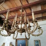 Bronze chandelier