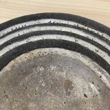 Plat creux en céramique noire