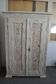Painted double wardrobe in wood