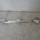 Chromed metal coat rack 3 circular hooks