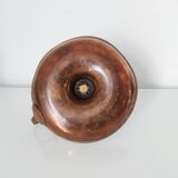 Set of a pair of candle holders and a hand candle holder