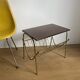End of vintage magazine rack sofa