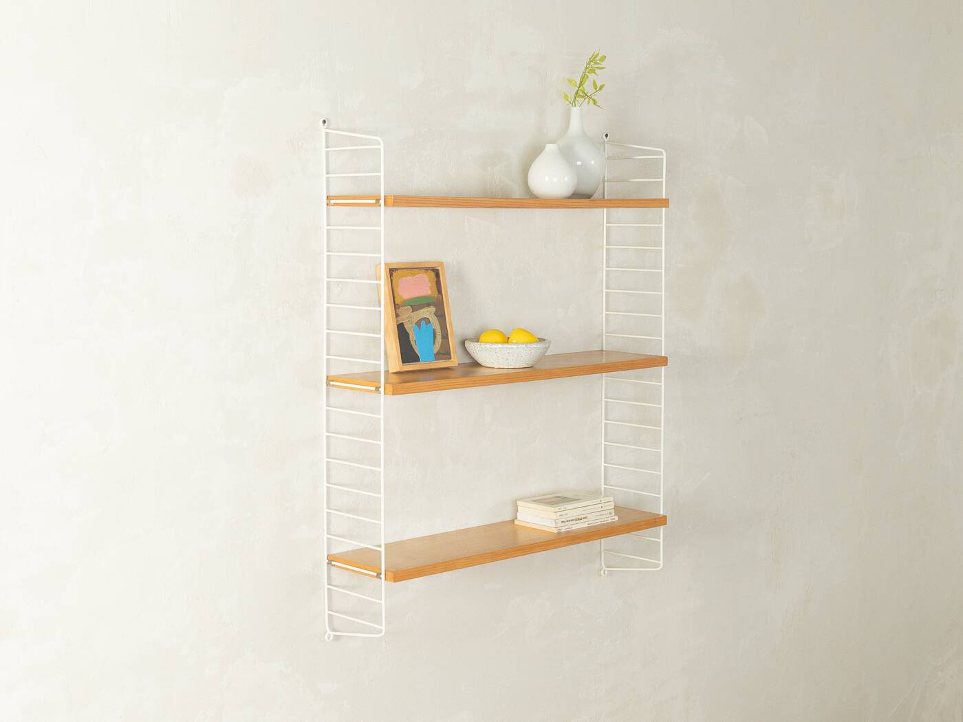 String wall shelf by Nils Strinning, 1950s