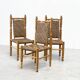 set of 3 sidechairs / dining chairs
