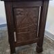 Vintage oak stools made in Worpswede Germany