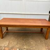 Dining farm table 250cm solid oak 1980