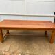 Dining farm table 250cm solid oak 1980
