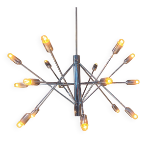 Lustre en chrome style