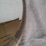 Art Deco pewter mirror