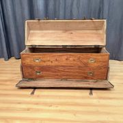 French officer's cabin trunk, mid-19th century