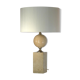 Barbier Philippe lamp in travertine 1970