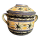 Quimper Keraluc, vintage polychrome earthenware pot or soup tureen circa 1960