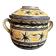 Quimper Keraluc, vintage polychrome earthenware pot or soup tureen circa 1960