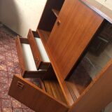 Vintage 60-year storage furniture silver