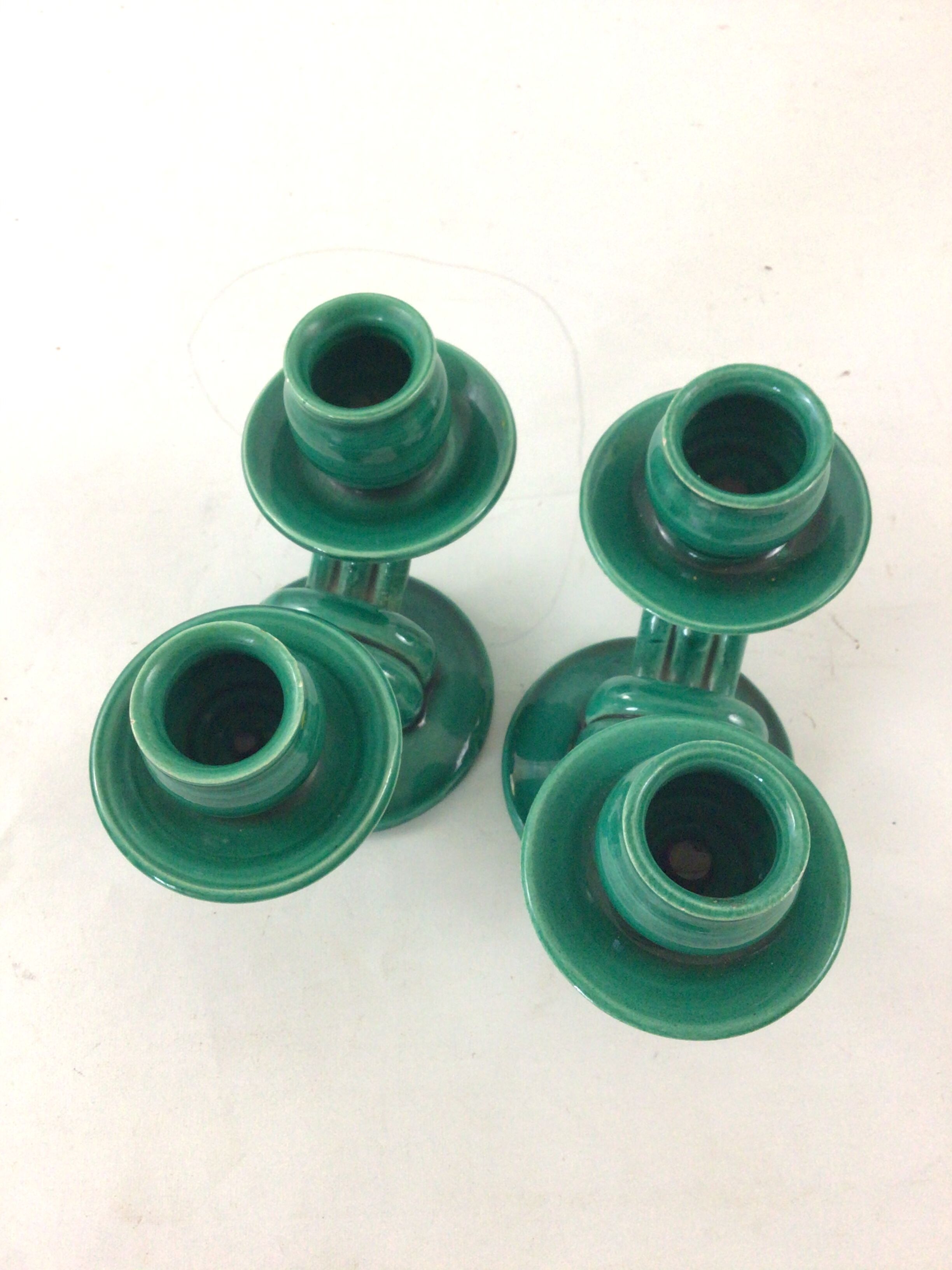 Pair of Vallauris candlesticks