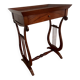 Ancienne Table d'appoint Table de nuit Petit meuble avec tiroir