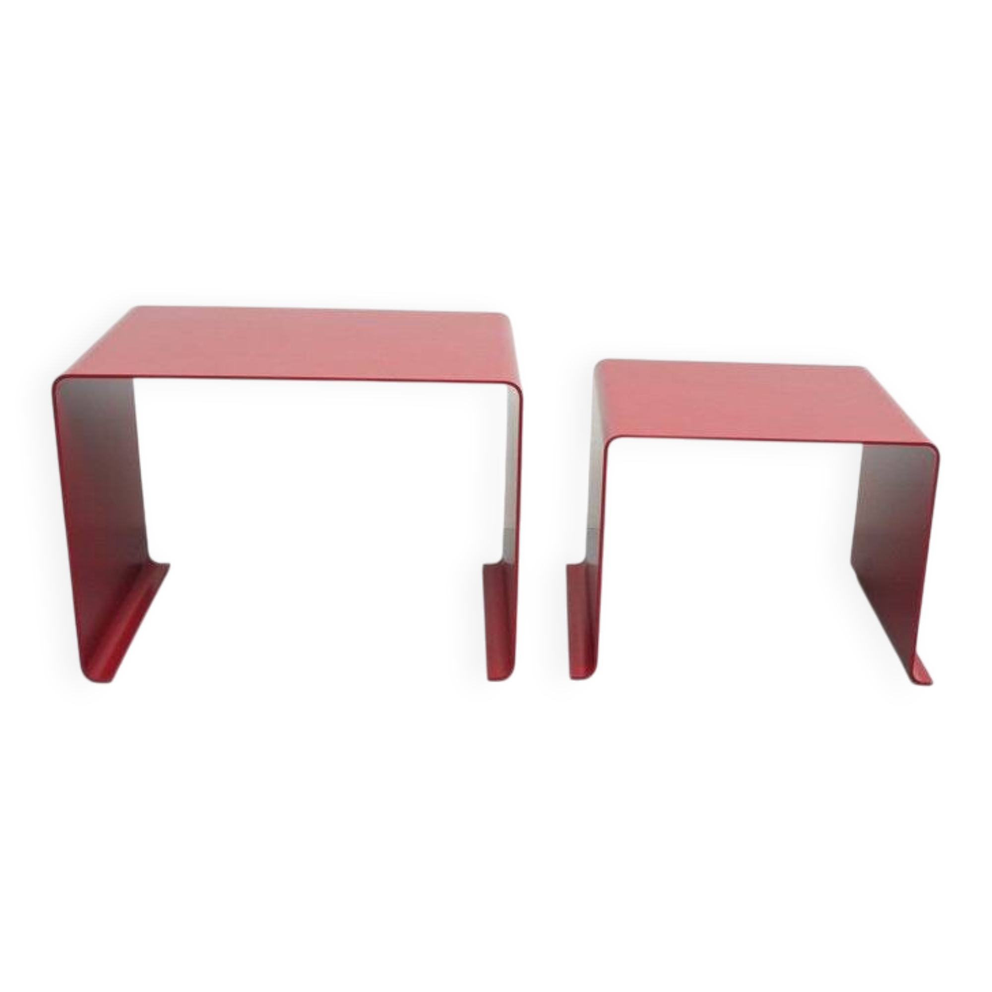 Ensemble de deux tables basses par Dieter Rams et Thomas Merkel, 2001