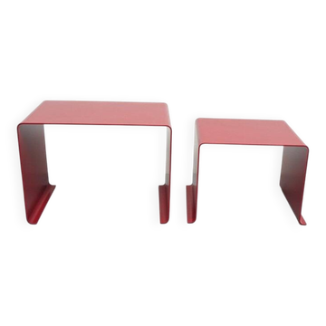 Set of Two Coffee tables by Dieter Rams and Thomas Merkel, 2001