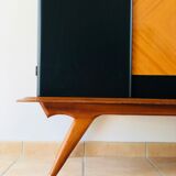 Slip-on feet compass 1960