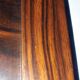 Wood marquetry tray