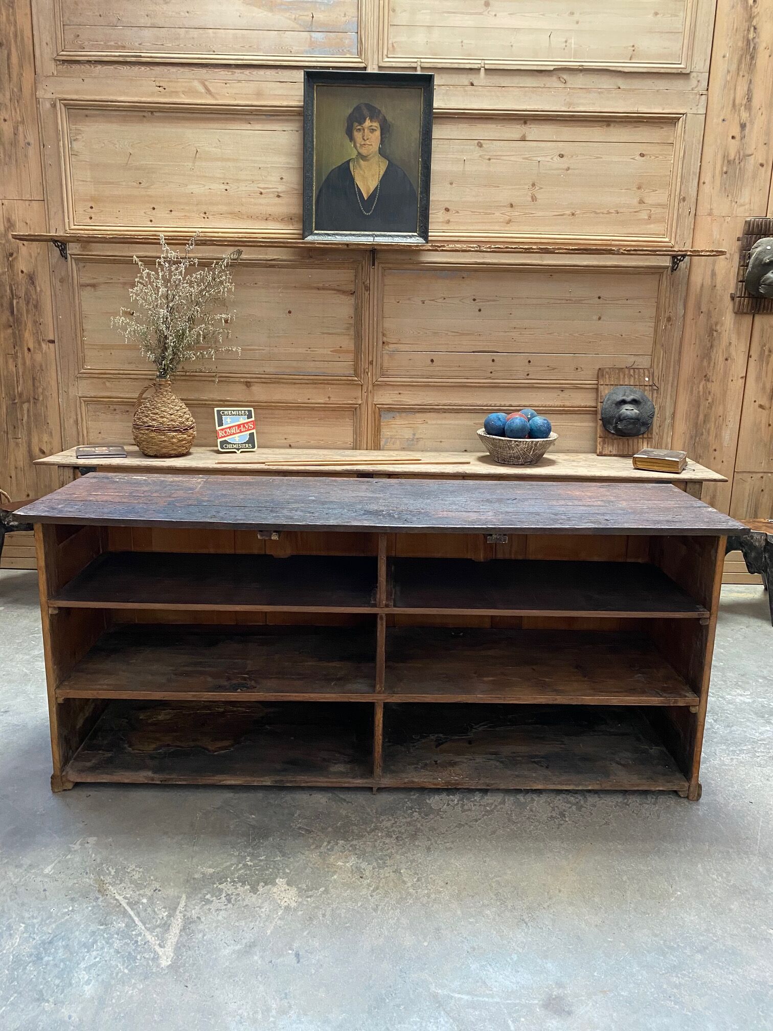 Former store counter