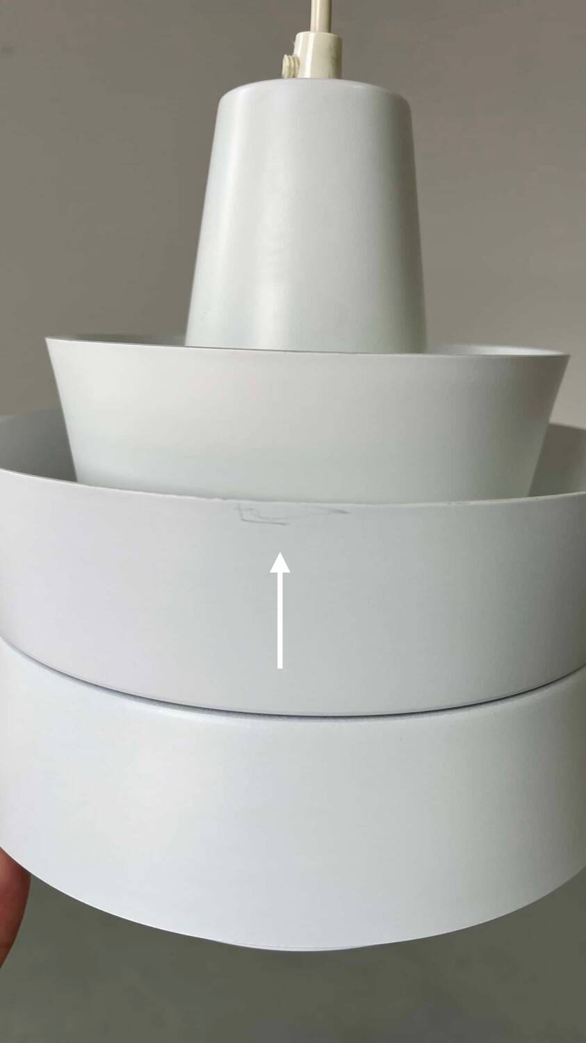 Set 2 vintage Carl Thore lamps