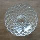 Cut on crystal piedouche signed Baccarat