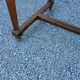 Blond oak desk from the 1900s/1920s 2 drawers feet Louis Philippe