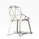 Pair of Chair One chairs — Konstantin Grcic for Magis, aluminium